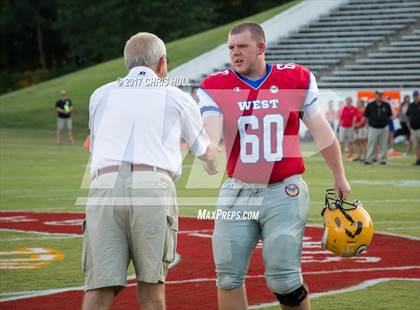 Thumbnail 3 in NCCA East vs West All Stars Football Game  photogallery.