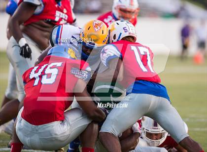 Thumbnail 1 in NCCA East vs West All Stars Football Game  photogallery.