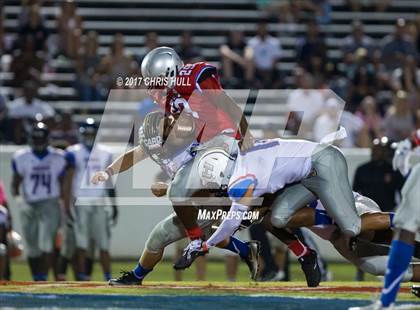 Thumbnail 2 in NCCA East vs West All Stars Football Game  photogallery.