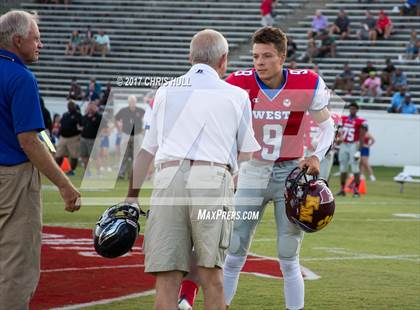 Thumbnail 1 in NCCA East vs West All Stars Football Game  photogallery.