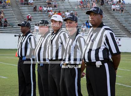 Thumbnail 2 in NCCA East vs West All Stars Football Game  photogallery.