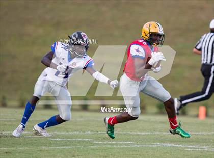 Thumbnail 2 in NCCA East vs West All Stars Football Game  photogallery.