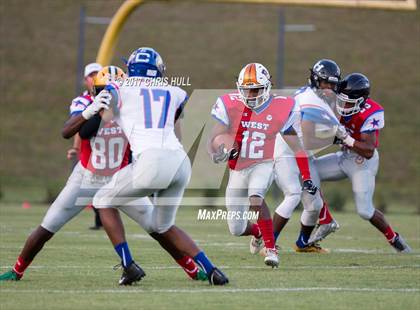 Thumbnail 3 in NCCA East vs West All Stars Football Game  photogallery.
