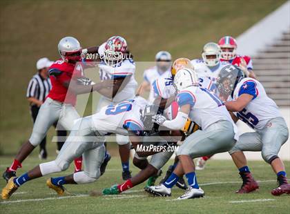 Thumbnail 1 in NCCA East vs West All Stars Football Game  photogallery.