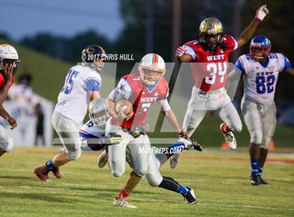 Thumbnail 1 in NCCA East vs West All Stars Football Game  photogallery.