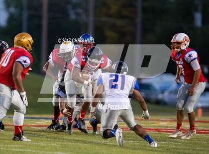 Thumbnail 2 in NCCA East vs West All Stars Football Game  photogallery.
