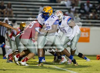 Thumbnail 1 in NCCA East vs West All Stars Football Game  photogallery.