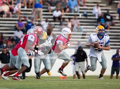 Thumbnail 2 in NCCA East vs West All Stars Football Game  photogallery.