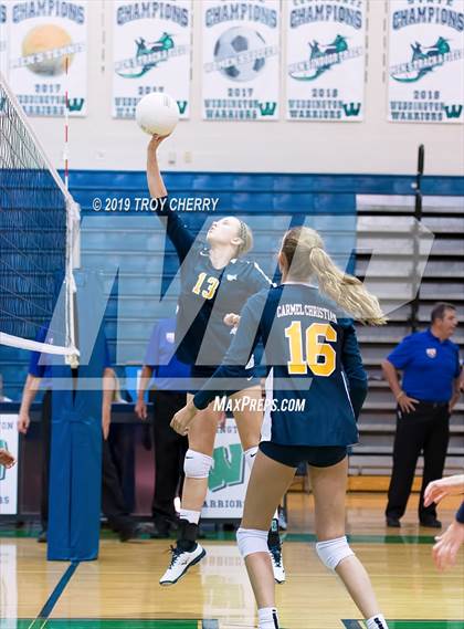 Thumbnail 3 in Carmel Christian vs Weddington photogallery.