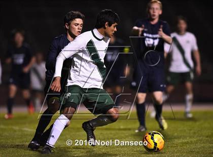 Thumbnail 3 in Sacred Heart Cathedral Preparatory vs. Valley Christian photogallery.