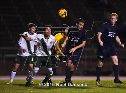 Thumbnail 2 in Sacred Heart Cathedral Preparatory vs. Valley Christian photogallery.