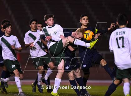 Thumbnail 3 in Sacred Heart Cathedral Preparatory vs. Valley Christian photogallery.