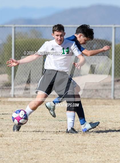 Thumbnail 1 in NFL Yet Academy vs. Thatcher (Bohdie Larson Celebration Classic) photogallery.