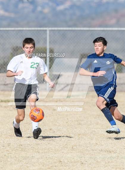Thumbnail 2 in NFL Yet Academy vs. Thatcher (Bohdie Larson Celebration Classic) photogallery.