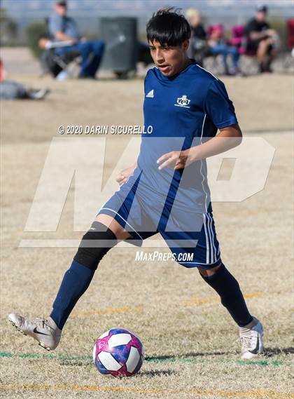 Thumbnail 1 in NFL Yet Academy vs. Thatcher (Bohdie Larson Celebration Classic) photogallery.
