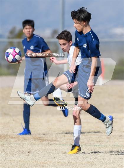 Thumbnail 1 in NFL Yet Academy vs. Thatcher (Bohdie Larson Celebration Classic) photogallery.