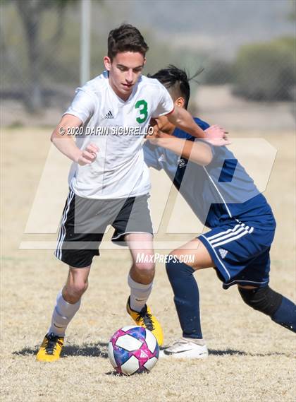 Thumbnail 3 in NFL Yet Academy vs. Thatcher (Bohdie Larson Celebration Classic) photogallery.