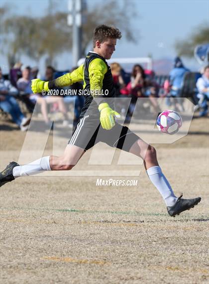 Thumbnail 2 in NFL Yet Academy vs. Thatcher (Bohdie Larson Celebration Classic) photogallery.