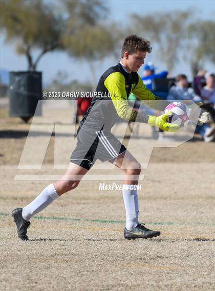 Thumbnail 2 in NFL Yet Academy vs. Thatcher (Bohdie Larson Celebration Classic) photogallery.