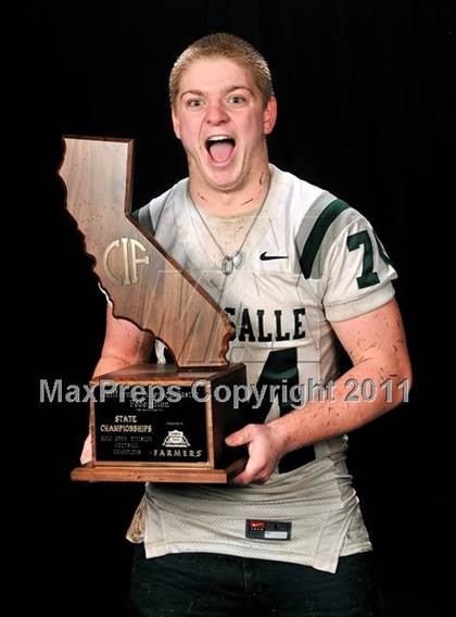 Thumbnail 1 in De La Salle (CIF State Open Division Trophy Photos) photogallery.