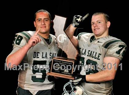 Thumbnail 1 in De La Salle (CIF State Open Division Trophy Photos) photogallery.