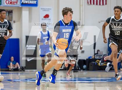 Thumbnail 3 in Moravian Prep vs Platform Select (Mid-South Basketball Classic) photogallery.