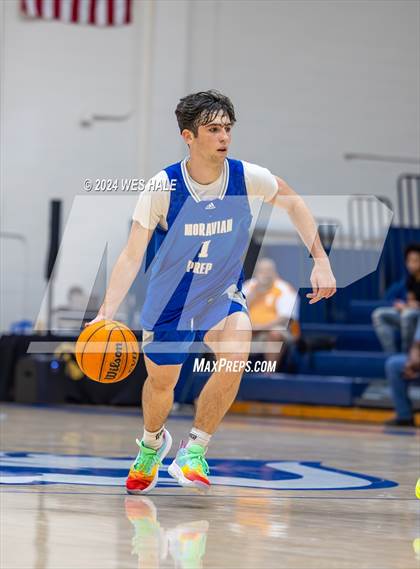 Thumbnail 3 in Moravian Prep vs Platform Select (Mid-South Basketball Classic) photogallery.