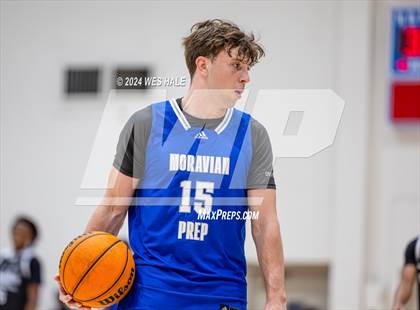 Thumbnail 1 in Moravian Prep vs Platform Select (Mid-South Basketball Classic) photogallery.