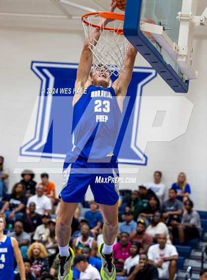 Thumbnail 3 in Moravian Prep vs Platform Select (Mid-South Basketball Classic) photogallery.