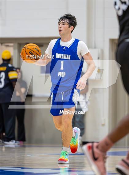 Thumbnail 3 in Moravian Prep vs Platform Select (Mid-South Basketball Classic) photogallery.