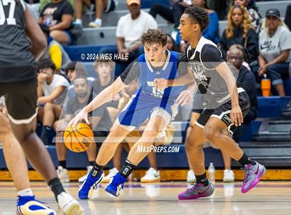 Thumbnail 2 in Moravian Prep vs Platform Select (Mid-South Basketball Classic) photogallery.