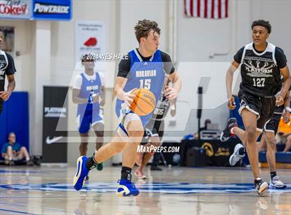 Thumbnail 1 in Moravian Prep vs Platform Select (Mid-South Basketball Classic) photogallery.