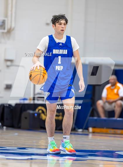 Thumbnail 2 in Moravian Prep vs Platform Select (Mid-South Basketball Classic) photogallery.