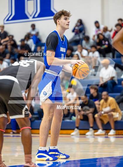 Thumbnail 1 in Moravian Prep vs Platform Select (Mid-South Basketball Classic) photogallery.