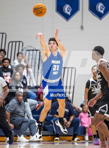 Thumbnail 1 in Moravian Prep vs Platform Select (Mid-South Basketball Classic) photogallery.