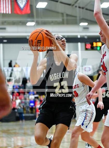 Thumbnail 1 in Melbourne vs. Bigelow (AAA 2A State Playoff Second Round) photogallery.