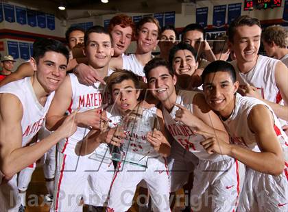 Thumbnail 1 in Bishop O'Dowd vs. Mater Dei (Tarkanian Classic) photogallery.