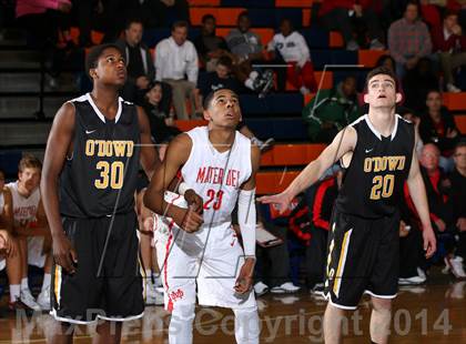 Thumbnail 3 in Bishop O'Dowd vs. Mater Dei (Tarkanian Classic) photogallery.
