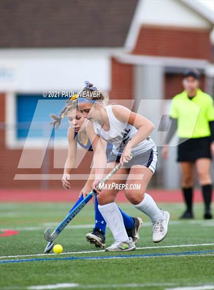 Thumbnail 3 in Line Mountain vs Central Columbia (PIAA District IV Class A First Round) photogallery.