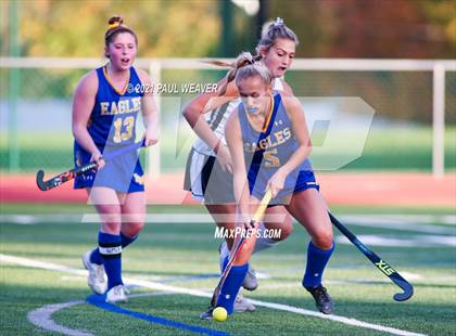 Thumbnail 3 in Line Mountain vs Central Columbia (PIAA District IV Class A First Round) photogallery.