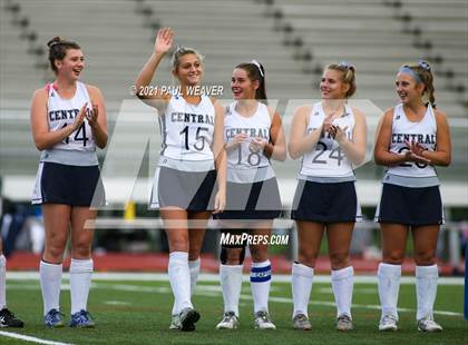 Thumbnail 2 in Line Mountain vs Central Columbia (PIAA District IV Class A First Round) photogallery.
