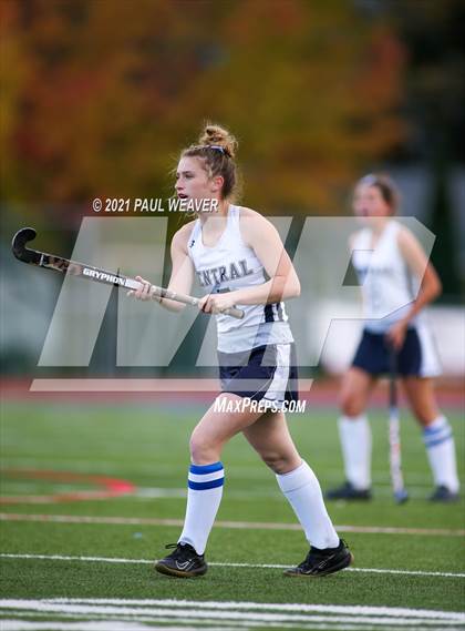 Thumbnail 3 in Line Mountain vs Central Columbia (PIAA District IV Class A First Round) photogallery.