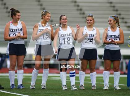 Thumbnail 3 in Line Mountain vs Central Columbia (PIAA District IV Class A First Round) photogallery.