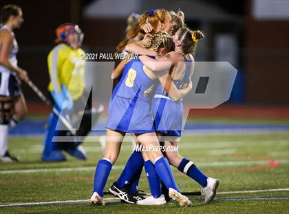 Thumbnail 3 in Line Mountain vs Central Columbia (PIAA District IV Class A First Round) photogallery.