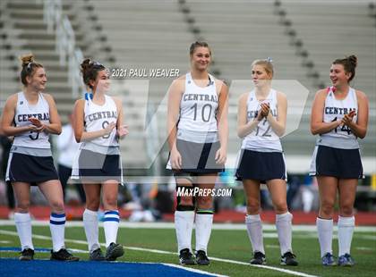 Thumbnail 3 in Line Mountain vs Central Columbia (PIAA District IV Class A First Round) photogallery.