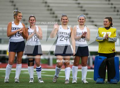 Thumbnail 1 in Line Mountain vs Central Columbia (PIAA District IV Class A First Round) photogallery.