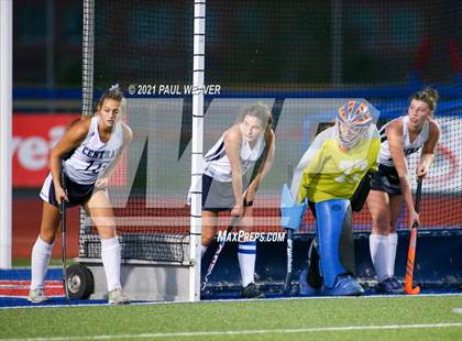 Thumbnail 3 in Line Mountain vs Central Columbia (PIAA District IV Class A First Round) photogallery.