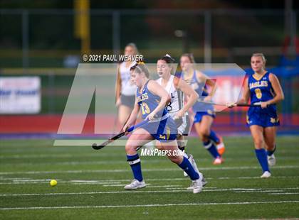 Thumbnail 3 in Line Mountain vs Central Columbia (PIAA District IV Class A First Round) photogallery.