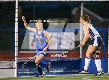 Thumbnail 3 in Line Mountain vs Central Columbia (PIAA District IV Class A First Round) photogallery.