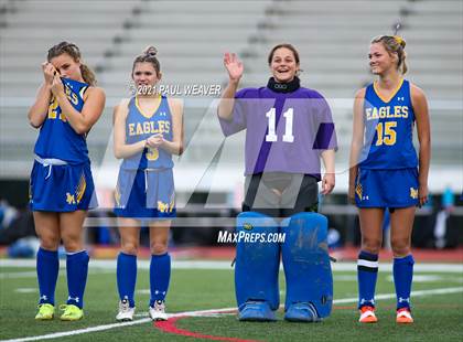 Thumbnail 2 in Line Mountain vs Central Columbia (PIAA District IV Class A First Round) photogallery.